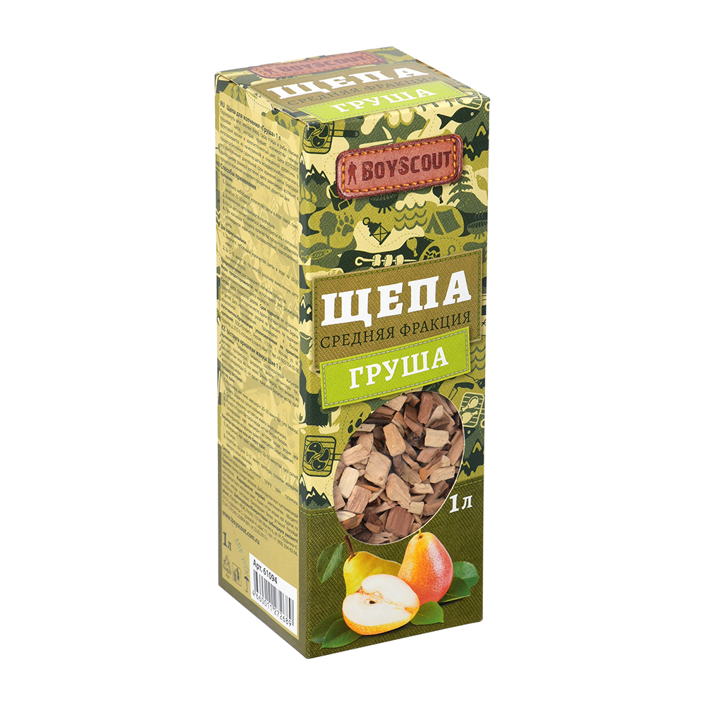 изображение Щепа для копчения  BOYSCOUT Груша 1л1
